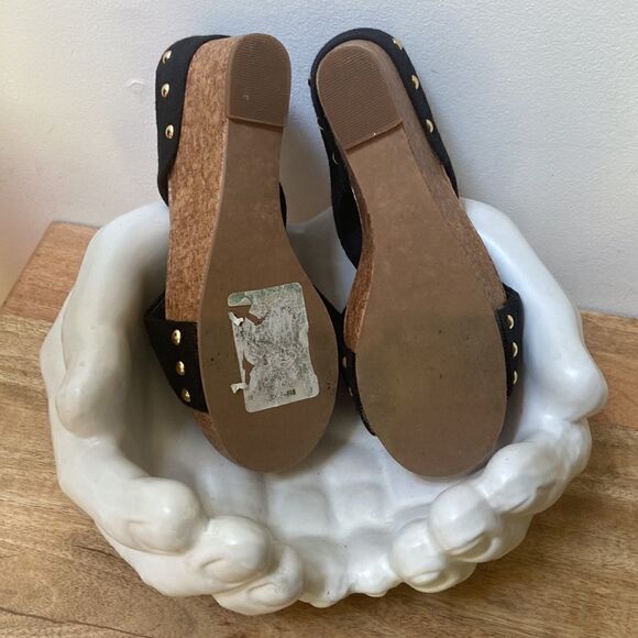 Abound Black Wedges   - Picture 7 of 8